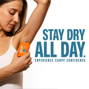 Carpe 100-Hour Antiperspirant Deodorant, Mountain Breeze - 2 Pack | Dermatologist Tested - 100 Hr Sweat & Odor Control - Free from Baking Soda & Parabens - Clinical Strength Deodorant - 2 Pack