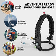 RAYMYLO One Gallon Water Bottle Insulated 128 oz, Stainless Steel | Triple Walled Vacuum (Cold for 48 Hrs), Leak Proof & Non-BPA, Large Water Flask Jug with Paracord Handle & Straw Spout Lids