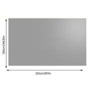 Metallic Anti-Light Projector Screen