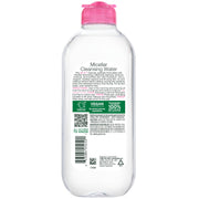 Garnier Micellar Water, Hydrating Facial Cleanser & Makeup Remover, Suitable for Sensitive Skin, Vegan, Cruelty Free, 13.5 Fl Oz (400mL), 1 Count