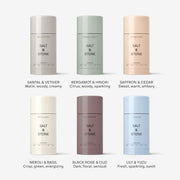Salt & Stone Aluminum-Free Deodorant, Women & Men Santal & Vetiver 2.6 oz | Extra Strength 48 Hour Protection, Gender Neutral Scent, Made with Niacinamide, Spirulina, Magnesium & Antioxidants