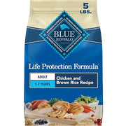 Blue Buffalo Life Protection Formula Chicken Adult Dry Dog Food, 5 lb | Real Chicken #1 Ingredient, Supports Immunity with Antioxidant-Rich LifeSource Bits, Promotes Healthy Muscle Development