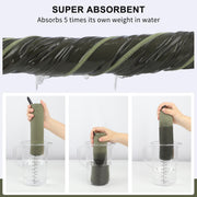 Rainleaf Microfiber Towel Quick Dry Camping & Travel & Gym Towel. Compact | Super Absorbent, Lightweight, Fast Drying. Suitable for Beach, Bath, Backpacking, Hiking, Swim. Army Green, 48 x 24 in