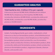 Nutramax Proviable Probiotics for Dogs & Cats, Sprinkle Capsules, 30ct | Probiotics for Cats and Dogs, Plus Prebiotics, Daily Gut Health Support Supplement, Multiple Strains, Sprinkle on Food