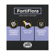 Purina Pro Plan Veterinary Supplements FortiFlora Dog Probiotic Supplement | FortiFlora Probiotic Supplement with strain of probiotics promotes intestinal health and can help management of diarrhea