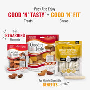 Good 'n' Fun Kabobs Long-Lasting Dog Treat Made With Real Protein, 24 oz | Premium Chicken, Pork and Beef Hide Chew, Supports Dental Health and Mental Stimulation, For Adult Dogs