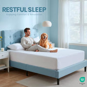 100% Waterproof Twin Size Mattress Protector, Noiseless Mattress Cover | Deep Pockets Fits 15" Mattresses, Soft & Breathable Mattress Pad, Machine Washable For Home & Hotel by Utopia Bedding