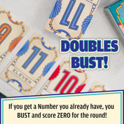 USAOPOLY Flip 7 Card Game, The Ultimate Blend of Press Your Luck Strategy | Fast-Paced Addictive Card Game, Quick to Learn & Easy to Teach, 3+ Players, Ages 8+