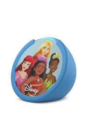 Amazon Echo Pop Kids (newest model), Enjoy age-appropriate audiobooks, sleep routines and Alexa+ experiences to create and learn, Disney Princess design