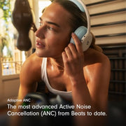 Beats 360 — Over-Ear Headphones with Interchangeable Cushions, Sweat & Water Resistance and Noise Cancellation — Cloud with Cloud Performance Knit Cushions