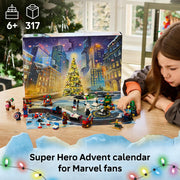 LEGO Marvel Advent Calendar 2026 76340 | Christmas Advent Calendar for Kids, Building Toy, Boys & Girls, Ages 6+, Festive Marvel Minifigures, 317 pieces