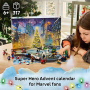LEGO Marvel Advent Calendar 2026 76340 | Christmas Advent Calendar for Kids, Building Toy, Boys & Girls, Ages 6+, Festive Marvel Minifigures, 317 pieces