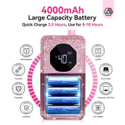 SAVILAND Nail Drill Professional 40000 RPM Cordless for Thick Acrylic Nails