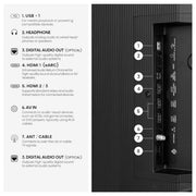 Hisense 65" Class E6SR Series Hi-QLED 4K UHD Smart Roku TV (65E6SR, 2026 Model) - Dolby Vision, Game Mode Plus, VRR, ALLM, DTS Virtual:X, Apple AirPlay, Compatible with Alexa and Google Assistant