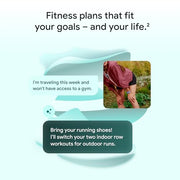 Google Fitbit Air - Screenless Activity Tracker, Obsidian | Fitness, heart rate, & sleep tracking, personalized AI-powered coaching, up to 7 days’ battery life, works with iOS & Android