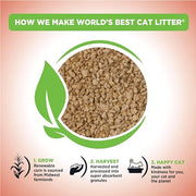 World's Best Cat Litter, Multiple Cat, Unscented, Odor Control, 15 lb Bag | Controls tough multi-cat odors and lasts 2x longer; natural corn litter, quick clumping, flushable, 99% dust free