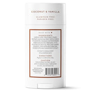 Native Deodorant Contains Naturally Derived Ingredients, 72 Hour Odor Control | Deodorant for Women and Men, Aluminum Free with Baking Soda, Coconut Oil and Shea Butter | Coconut & Vanilla