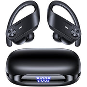 TAGRY Hybrid Active Noise Cancelling Wireless Ear Buds 80 Hrs Playtime Hi-Res Stereo Quality Bluetooth Earbuds with Transparency Mode Headphones Bluetooth Earhooks ANC Earphones for Work