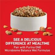Purina ONE Lamb and Rice Formula Dry Dog Food for Digestive Support | Dog food with real lamb as first ingredient, Microbiome Balanced and prebiotic fiber, supports digestive health