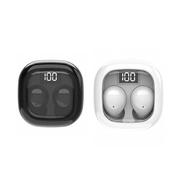 Crystal-Series Wireless Mini Headphones with LED Display
