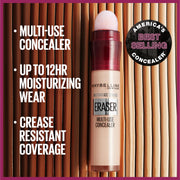 Maybelline Instant Age Rewind Eraser Dark Circles Multi-Use Concealer, 110 | Use to Conceal, Contour, and Correct, Crease-Resistant Makeup Formula for Under Eyes and Dark Spots, Up to 12HRs of Wear