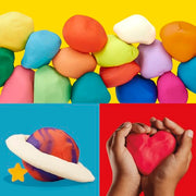Play-Doh Jewel Colors Bulk 12-Pack of 4-Ounce Cans | Back to School, Prizes & Party Favors, Kids Arts & Crafts, Preschool Toys, Ages 2+ (Amazon Exclusive)