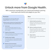 Google Fitbit Air - Screenless Activity Tracker, Obsidian | Fitness, heart rate, & sleep tracking, personalized AI-powered coaching, up to 7 days’ battery life, works with iOS & Android