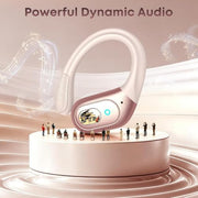 HILDCROA Wireless Earbuds, Sports Bluetooth Headphones, Running Headphones | 75Hrs Playtime Ear Buds with LED Power Display, Noise Canceling Headset, IPX7 Waterproof Earphones for Gym/Running/Workout