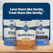 Blue Buffalo Health Bars Pumpkin & Cinnamon Dog Biscuits, 16 oz | Oven-Baked, Crunchy Texture, No Chicken By-Product, Corn, Wheat, or Soy