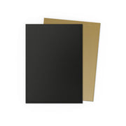 Dragon Shield | Matte Dual Standard Size Card Sleeves | 100ct - Smooth & Tough Premium TCG Sleeves - Compatible with Pokemon, One Piece, and Magic: The Gathering | Black & Gold