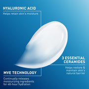 CeraVe Moisturizing Cream, Face & Body Moisturizer for Dry Skin, 19oz | Skin Care with Hyaluronic Acid, Skin Barrier Repair, Ceramide Moisturizer, Fragrance Free, Non-Comedogenic, Daily Use