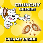 Temptations MixUps Crunchy and Soft Cat Treats, Catnip Fever, 16 oz | Chicken, catnip & cheese flavor, crunchy outside, soft inside, under 2 cal/treat, 100% complete & balanced, resealable tub