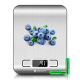 Etekcity Food Kitchen Scale, Digital Grams and Ounces, 11lb | Tare function, ideal for baking, weight loss, keto, meal prep, packages, liquids and jewelry, 304 Stainless Steel
