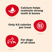 Milk-Bone MaroSnacks Small Dog Treats with Real Bone Marrow, 40 Oz. | Dog treats with 12% protein