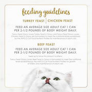 Purina Fancy Feast Gravy Lovers Wet Cat Food, 3 oz Cans, 30-Pack | Variety Pack with poultry and beef grilled gourmet recipes, made with no artificial colors or preservatives