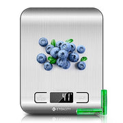 Etekcity Food Kitchen Scale, Digital Grams and Ounces, 11lb | Tare function, ideal for baking, weight loss, keto, meal prep, packages, liquids and jewelry, 304 Stainless Steel