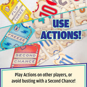 USAOPOLY Flip 7 Card Game, The Ultimate Blend of Press Your Luck Strategy | Fast-Paced Addictive Card Game, Quick to Learn & Easy to Teach, 3+ Players, Ages 8+