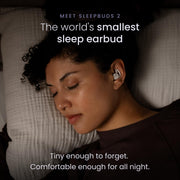 Ozlo Sleepbuds® 2 - Sleep Earbuds, Snoring & Noise Masking Headphones | All-Night Side-Sleeper Comfort, Ultra Small Fit, 14-hr Battery, 50+ Sleep Sounds, In-Ear Alarm, Smart Case Sleep Insights