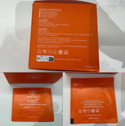 modelones Acetone Nail Polish Remover Pads 50 PCS Lemon