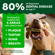Greenies Regular Dental Dog Treats, Original Chicken Flavor, 36 Count | Veterinarian-recommended, supports oral health & freshens breath, clean to gumline, for dogs 25-50 lbs, chicken flavor