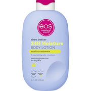 eos Shea Better Body Lotion- Vanilla Cashmere, 24-Hour Moisture, 16 fl oz | Natural Shea Butter & Oil, Whipped Vanilla & Caramel, Lasting Hydration, 100% Vegan & Cruelty-Free, Apply to Dry Skin