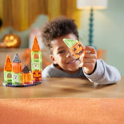 MAGNA-TILES microMAGS 24-Piece Spooky Travel Set, The Original Magnetic Building Brand