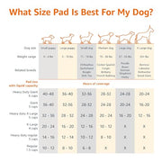 Amazon Basics Leak-Proof Dog and Puppy Potty Training Pee Pads with Quick-Dry 5-Layer Super Absorbent Design, Regular Size 22 x 22 inch, Blue & White, 100 Count