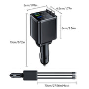 7-in-1 Retractable Car Charger