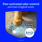 Fresh Step Advanced Odor Shield Clumping Cat Litter with Gain, 18.5 lb, 2Pk | Odor Shield with Ammonia Block Technology, Low Dust, Multi Cat, Compatible with Most Automatic Litter Boxes