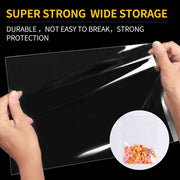 A4 Clear Self-adhesive Bags 100 Pack, 22x30CM Self Sealing Cellophane Display Bag/Sealable Bags, Food Safe, A4 Cello Bags OPP for Cookies,Cards,Envelopes,Pictures