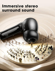 Wireless Earbuds, Hi-Fi Deep Bass Ear Buds, 48H Playtime In-Ear Headphones | 2 Mics for Clear Calls, LED Display, IPX7 Waterproof, Touch Control, Lightweight Bluetooth Earphones for iPhone/Android/TV