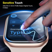 LK 6 Pack for Apple Watch Series 12/11/10 42mm Screen Protector, TPU | Anti-Scratch, Self-Healing Soft TPU Apple Watch 42mm Screen Protector, Bubble Free, HD Transparent, Touch Sensitive