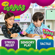 Crayola Globbles Fidget Toy, 6ct, Sticky Stress Ball, Kid Stocking Stuffers | Holiday Gift for Kids & Adults, Squishy Balls, Calming Sensory Gifts for Stress Relief
