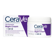 CeraVe Night Cream, Facial Moisturizer with Peptides & Niacinamide, 1.7oz | Anti-aging Face Cream, Skin Care with Hyaluronic Acid, Night Cream for Men & Women, Daily Non-Comedogenic Face Moisturizer
